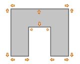 Matratzenschoner nach Maß in U-Form Matratzenschoner nach Maß in U-Form