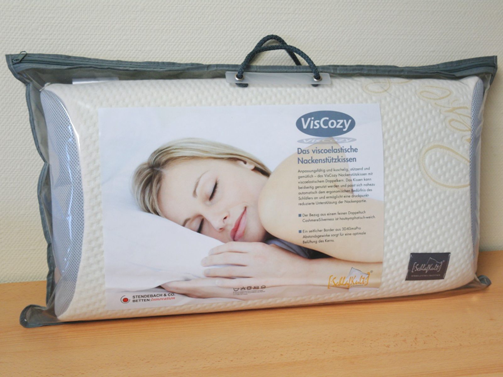 Produktbild von Nacken Therapiekissen Nackenstützkissen Stendebach Cozy Gel Aus Gelartigem Nackenstützkissen Cozy Gel